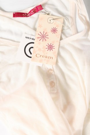 Damska koszulka na ramiączkach Cream, Rozmiar XS, Kolor ecru, Cena 42,67 zł