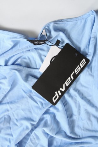 Γυναικείο αμάνικο μπλουζάκι Diverse, Μέγεθος L, Χρώμα Μπλέ, Τιμή 5,63 €