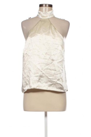 Γυναικείο αμάνικο μπλουζάκι Gina Tricot, Μέγεθος L, Χρώμα Εκρού, Τιμή 5,71 €