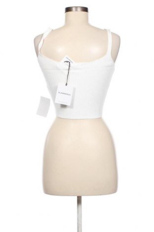 Γυναικείο αμάνικο μπλουζάκι Glamorous, Μέγεθος L, Χρώμα Λευκό, Τιμή 5,38 €