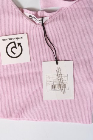 Γυναικείο αμάνικο μπλουζάκι Glamorous, Μέγεθος M, Χρώμα Βιολετί, Τιμή 5,38 €
