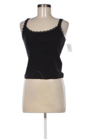 Γυναικείο αμάνικο μπλουζάκι Hollister, Μέγεθος L, Χρώμα Μαύρο, Τιμή 14,20 €