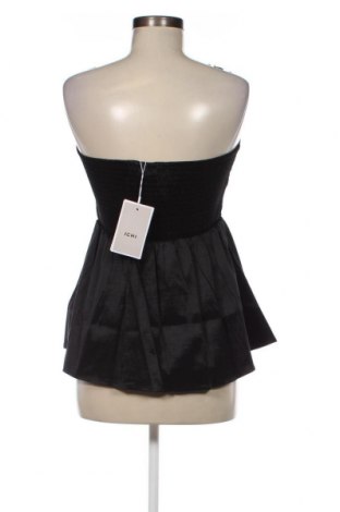 Γυναικείο αμάνικο μπλουζάκι Ichi, Μέγεθος M, Χρώμα Μαύρο, Τιμή 4,63 €