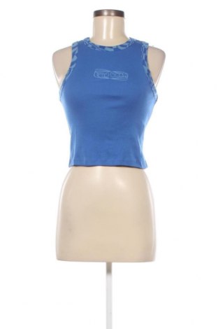 Γυναικείο αμάνικο μπλουζάκι Jennyfer, Μέγεθος M, Χρώμα Μπλέ, Τιμή 4,65 €