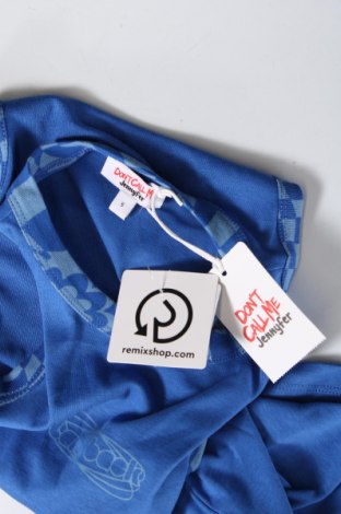 Γυναικείο αμάνικο μπλουζάκι Jennyfer, Μέγεθος S, Χρώμα Μπλέ, Τιμή 4,65 €