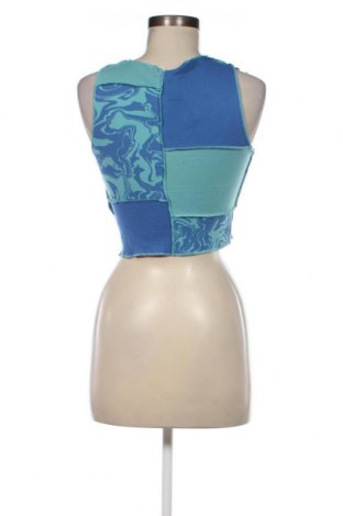 Γυναικείο αμάνικο μπλουζάκι Jennyfer, Μέγεθος L, Χρώμα Μπλέ, Τιμή 4,98 €