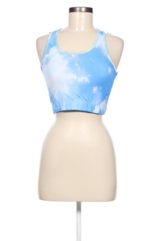 Γυναικείο αμάνικο μπλουζάκι Just Hype, Μέγεθος M, Χρώμα Μπλέ, Τιμή 5,38 €