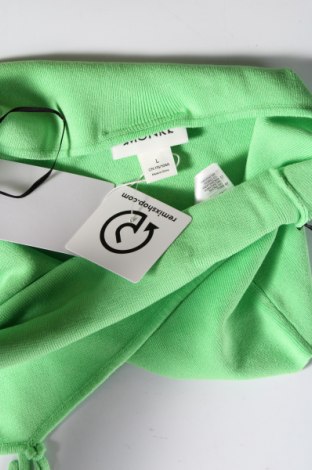 Damska koszulka na ramiączkach Monki, Rozmiar L, Kolor Zielony, Cena 23,29 zł