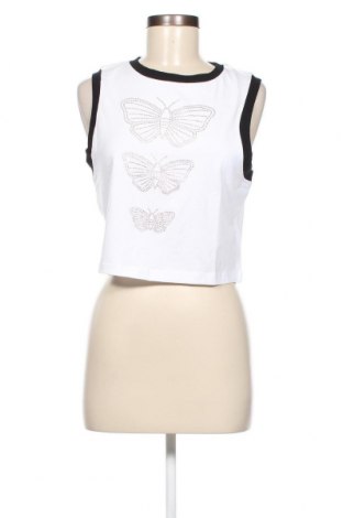 Γυναικείο αμάνικο μπλουζάκι Neon & Nylon by Only, Μέγεθος XL, Χρώμα Λευκό, Τιμή 5,23 €