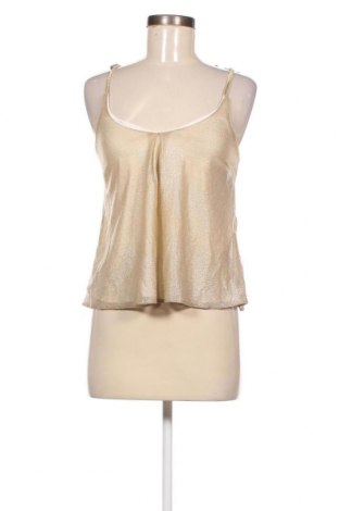 Γυναικείο αμάνικο μπλουζάκι New Look, Μέγεθος XS, Χρώμα Χρυσαφί, Τιμή 8,04 €