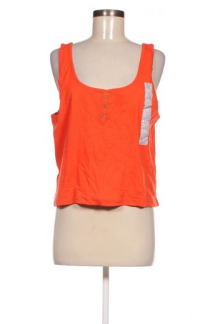 Γυναικείο αμάνικο μπλουζάκι Primark, Μέγεθος XXL, Χρώμα Πορτοκαλί, Τιμή 3,25 €
