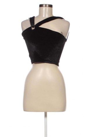 Γυναικείο αμάνικο μπλουζάκι Pull&Bear, Μέγεθος S, Χρώμα Μαύρο, Τιμή 3,46 €