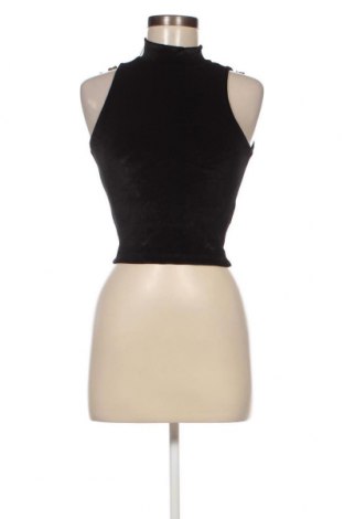 Γυναικείο αμάνικο μπλουζάκι Pull&Bear, Μέγεθος S, Χρώμα Μαύρο, Τιμή 4,44 €