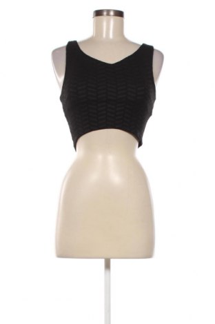 Γυναικείο αμάνικο μπλουζάκι Pull&Bear, Μέγεθος S, Χρώμα Μαύρο, Τιμή 4,76 €