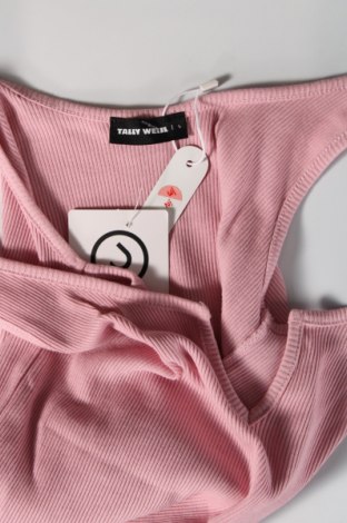 Γυναικείο αμάνικο μπλουζάκι Tally Weijl, Μέγεθος L, Χρώμα Ρόζ , Τιμή 5,52 €