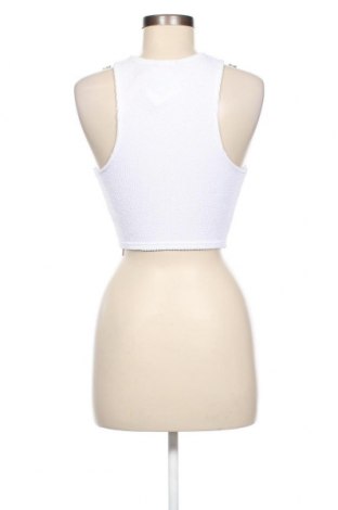 Γυναικείο αμάνικο μπλουζάκι Tally Weijl, Μέγεθος S, Χρώμα Λευκό, Τιμή 3,68 €