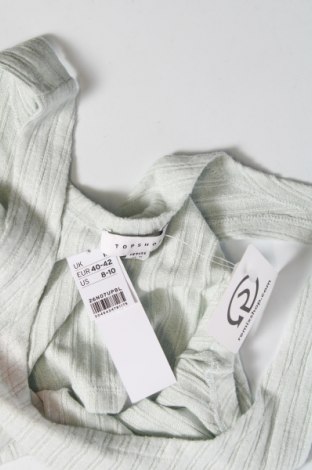 Γυναικείο αμάνικο μπλουζάκι Topshop, Μέγεθος M, Χρώμα Πράσινο, Τιμή 7,77 €