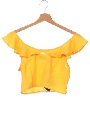 Γυναικείο αμάνικο μπλουζάκι Zaful, Μέγεθος S, Χρώμα Κίτρινο, Τιμή 3,33 €