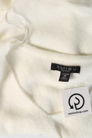 Дамски пуловер Amisu, Размер XS, Цвят Бял, Цена 8,70 лв.