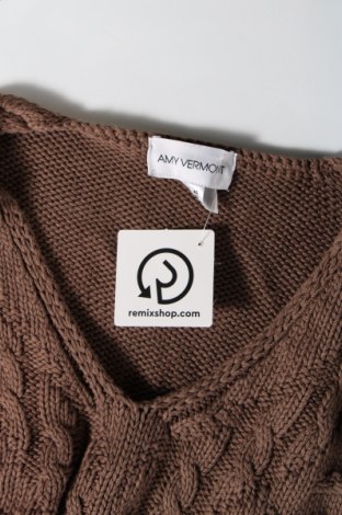 Дамски пуловер Amy Vermont, Размер M, Цвят Кафяв, Цена 6,96 лв.
