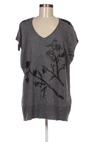 Γυναικείο πουλόβερ Andrea, Μέγεθος L, Χρώμα Γκρί, Τιμή 4,49 €