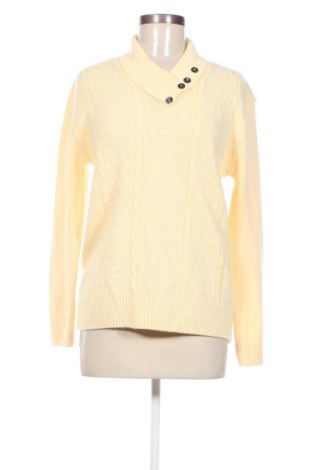 Γυναικείο πουλόβερ Chic, Μέγεθος M, Χρώμα Κίτρινο, Τιμή 14,91 €