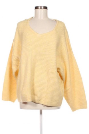 Γυναικείο πουλόβερ Edited, Μέγεθος L, Χρώμα Κίτρινο, Τιμή 21,53 €