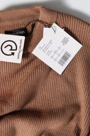 Γυναικείο πουλόβερ Even&Odd, Μέγεθος S, Χρώμα Καφέ, Τιμή 7,35 €