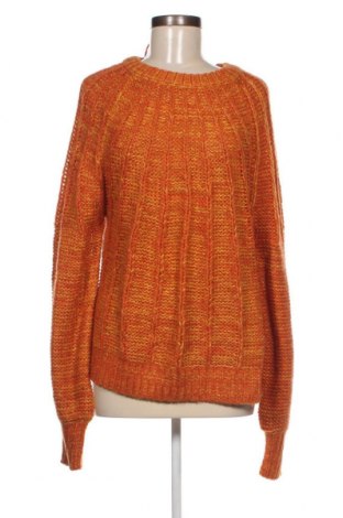 Дамски пуловер Funky Buddha, Размер M, Цвят Оранжев, Цена 21,75 лв.