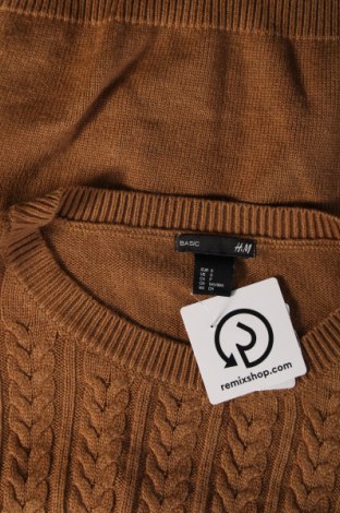 Дамски пуловер H&M, Размер S, Цвят Кафяв, Цена 30,07 лв.