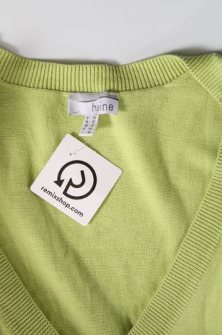 Дамски пуловер Heine, Размер L, Цвят Зелен, Цена 15,95 лв.