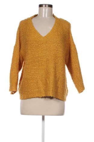 Γυναικείο πουλόβερ Jacqueline De Yong, Μέγεθος M, Χρώμα Κίτρινο, Τιμή 5,38 €