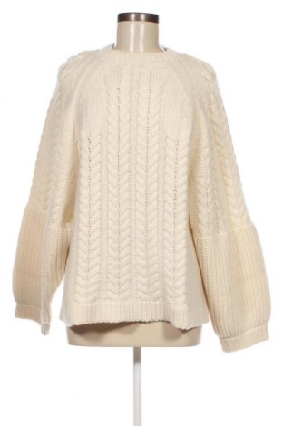 Дамски пуловер LENI KLUM x ABOUT YOU, Размер M, Цвят Бежов, Цена 43,50 лв.