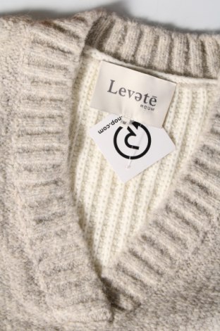 Дамски пуловер Levete Room, Размер M, Цвят Бежов, Цена 13,20 лв.