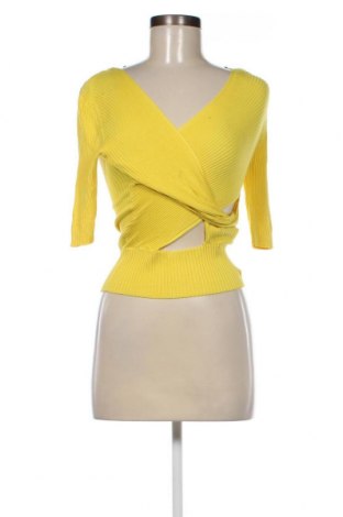 Γυναικείο πουλόβερ Miss Sixty, Μέγεθος L, Χρώμα Κίτρινο, Τιμή 20,41 €