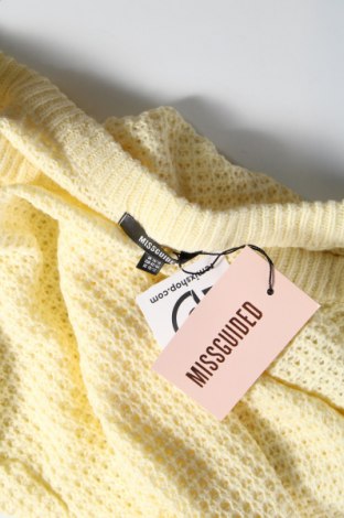 Дамски пуловер Missguided, Размер L, Цвят Жълт, Цена 11,50 лв.