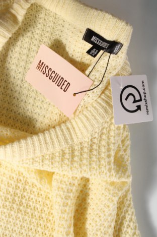 Γυναικείο πουλόβερ Missguided, Μέγεθος XL, Χρώμα Κίτρινο, Τιμή 6,40 €