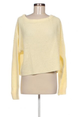 Дамски пуловер Missguided, Размер XL, Цвят Жълт, Цена 18,40 лв.