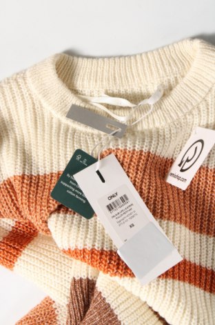 Γυναικείο πουλόβερ ONLY, Μέγεθος XS, Χρώμα Πολύχρωμο, Τιμή 6,12 €
