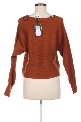 Дамски пуловер ONLY, Размер L, Цвят Кафяв, Цена 17,28 лв.