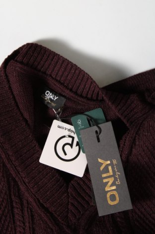 Γυναικείο πουλόβερ ONLY, Μέγεθος XS, Χρώμα Βιολετί, Τιμή 5,57 €