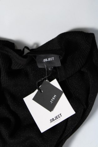 Γυναικείο πουλόβερ Object, Μέγεθος L, Χρώμα Μαύρο, Τιμή 18,39 €