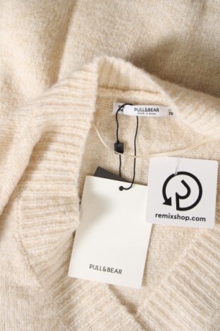 Damenpullover Pull&Bear, Größe M, Farbe Beige, Preis 6,99 €