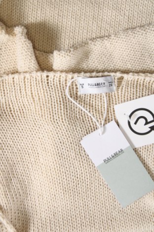 Дамски пуловер Pull&Bear, Размер S, Цвят Бежов, Цена 13,80 лв.
