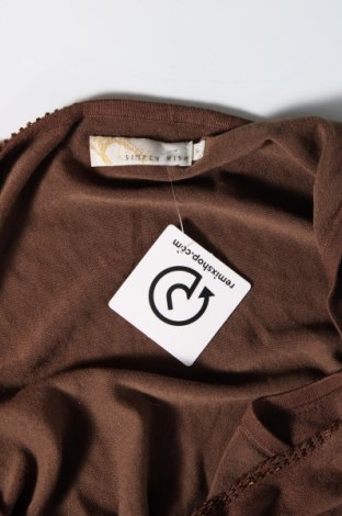 Γυναικείο πουλόβερ Simple Wish, Μέγεθος L, Χρώμα Καφέ, Τιμή 1,63 €