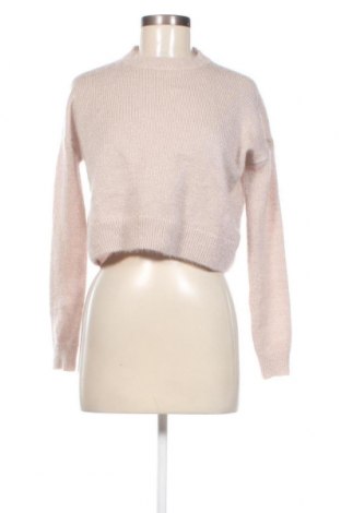 Дамски пуловер Sinsay, Размер S, Цвят Бежов, Цена 5,22 лв.