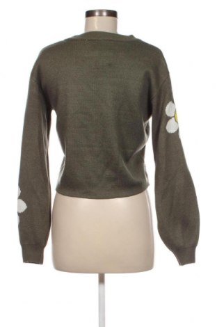 Дамски пуловер Smiley World, Размер M, Цвят Зелен, Цена 29,01 лв.