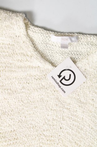 Γυναικείο πουλόβερ TCM, Μέγεθος L, Χρώμα Λευκό, Τιμή 8,79 €
