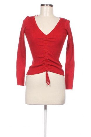 Дамски пуловер Tally Weijl, Размер XS, Цвят Червен, Цена 11,50 лв.