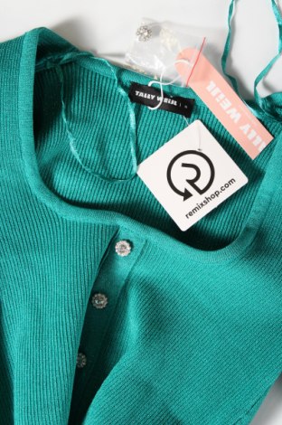 Γυναικείο πουλόβερ Tally Weijl, Μέγεθος S, Χρώμα Πράσινο, Τιμή 5,93 €